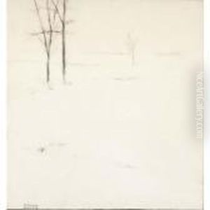 Paysage De Neige by Fernand Khnopff