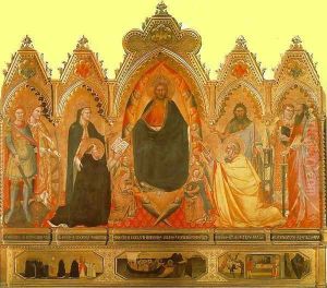 The Strozzi Altarpiece by Orcagna