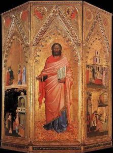Saint Matthew and scenes from his Life