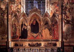 The Strozzi Altarpiece 2 by Orcagna