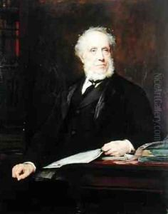 Portrait of Sir Edward Baines 1774-1848 by Walter William Ouless