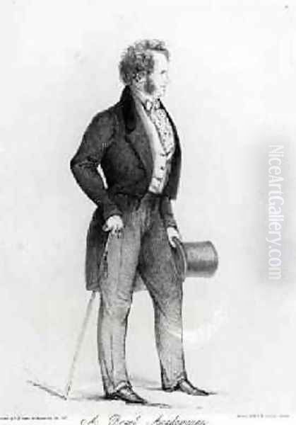 A Royal Academician, a Portrait of Charles Landseer 1799-1879, pub. by Thomas McLean, 1843 - view 1
