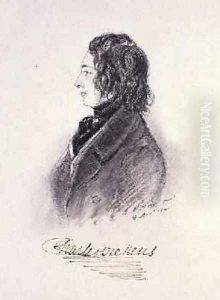 Portrait of Charles Dickens 1812-70 16th December 1841 by Alfred d' Orsay
