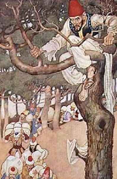 Ali Baba Counted Forty of Them from The Worlds Fairy Tale Book, pub. by G.Harrap & Co. Ltd., London - view 1
