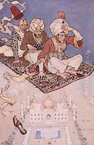 The Magic Carpet from The Worlds Fairy Tale Book, pub. by G. Harrap & Co. Ltd., London The Magic Carpet from The Worlds Fairy Tale Book, pub. by G. Harrap & Co. Ltd., London