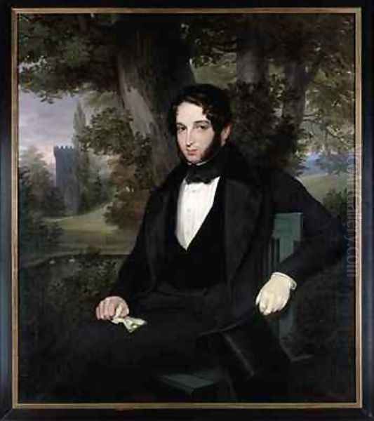 Marriage portrait of Lionel Nathan Rothschild 1836 - view 1
