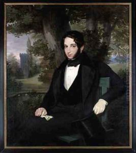 Marriage portrait of Lionel Nathan Rothschild 1836