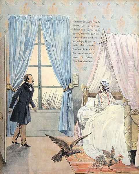 Napoleon III and France during the Coup dEtat of the 2nd of December 1851 - view 1