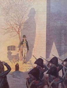 The Execution of the Duke of Enghien 1772-1804 by Jacques Onfray de Breville