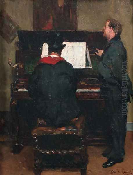 Le peintre musicien - view 1