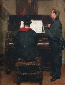 Le peintre musicien by David Oyens