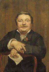 Portrait of the artist's brother Pieter by David Oyens