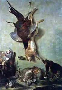 Still Life of Game, 1752 by Jacques Charles Oudry