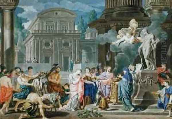 Sacrifice of Apollo, 1702 - view 1