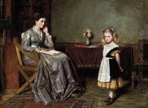The Recitation by George Goodwin Kilburne