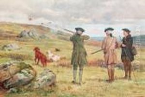 A Good Shot by George Goodwin Kilburne