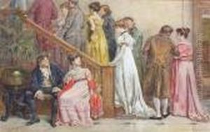 The Next Dance by George Goodwin Kilburne