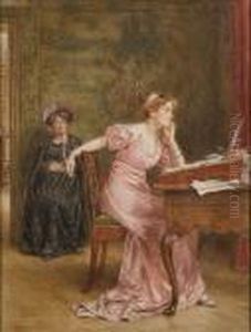 The Response by George Goodwin Kilburne