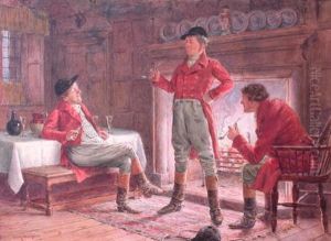 After The Hunt by George Goodwin Kilburne