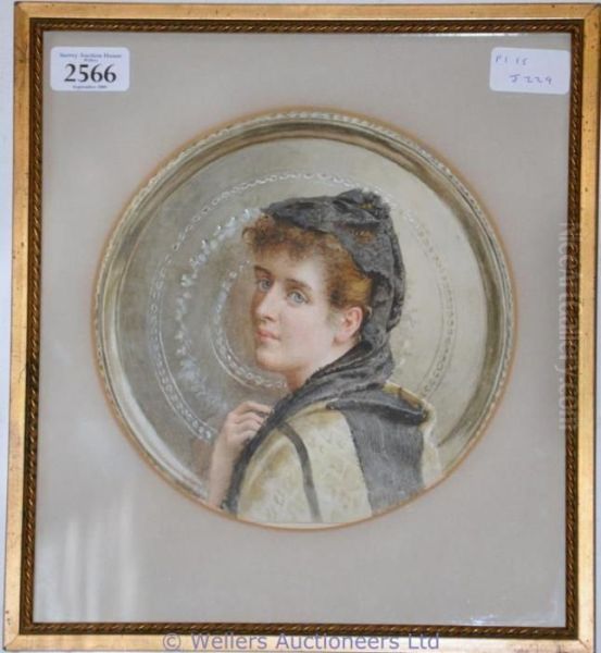 Portrait In The Round Of A Young Woman - view 1