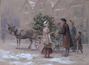 The Christmas Holly Vendor