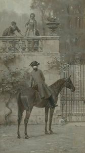 A Visitor At The Garden Gate
