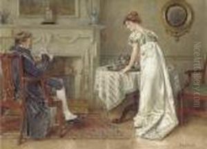 Elegant Company by George Goodwin Kilburne