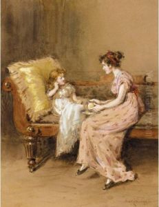 Hush A Bye; Convalescent by George Goodwin Kilburne