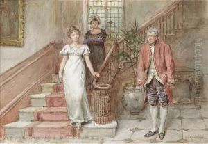 Attending To Her Ladyship by George Goodwin Kilburne