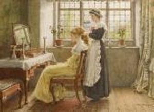 La Toilette by George Goodwin Kilburne