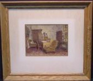 A Gentleman's Study by George Goodwin Kilburne