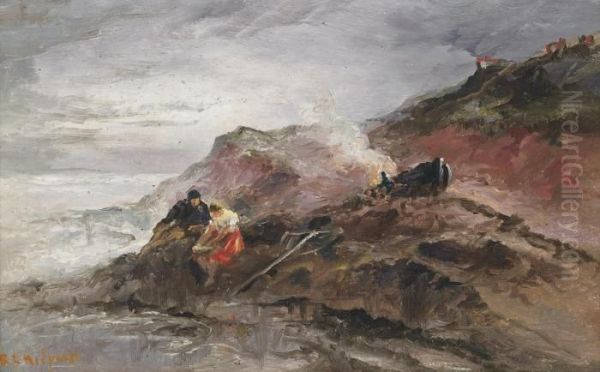 Shrimpers On The Rocks, Jersey (illustrated) - view 1