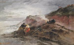 Shrimpers On The Rocks, Jersey (illustrated) by S.L. Kilpack