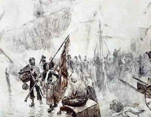 The Return of the Corsairs by Maurice Henri Orange