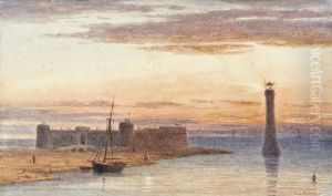 Sunset, Fort National, St Malo