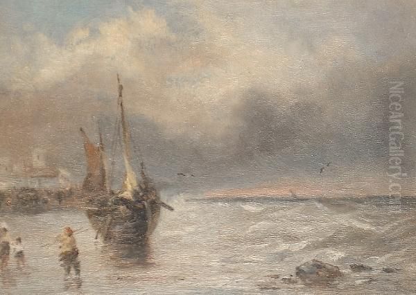 A Beached Fishing Vessel - view 1