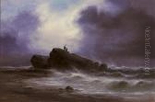 Out On The Rocks, The Tide Receding - view 1