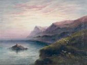 Channel Island Coastal Landscape by S.L. Kilpack