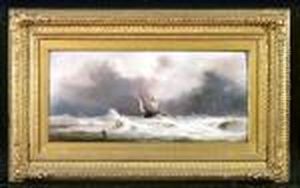 A Fishing Boat On Stormy Seas by S.L. Kilpack