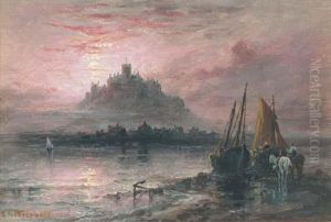 St Michael's Mount At Dusk by S.L. Kilpack