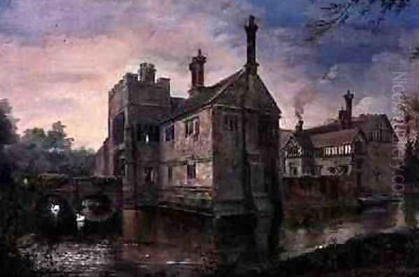 View of Baddesley Clinton in 1898 - view 1