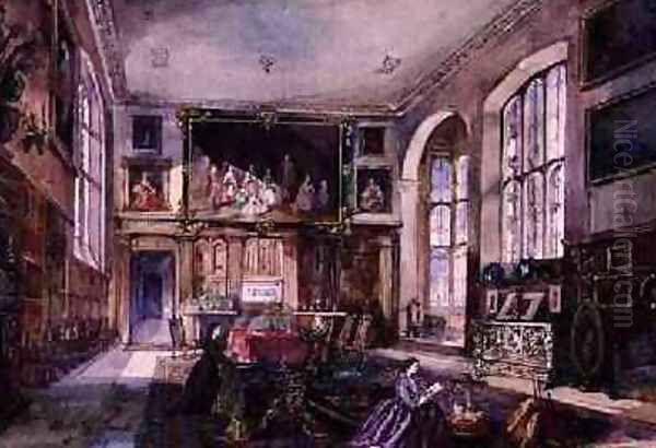 The Hall Loseley Park Surrey 1865 - view 1