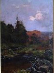 Countryside In The Morning by Henry John Yeend King