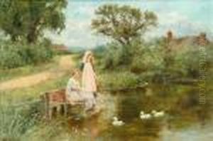 The Villagepond by Henry John Yeend King