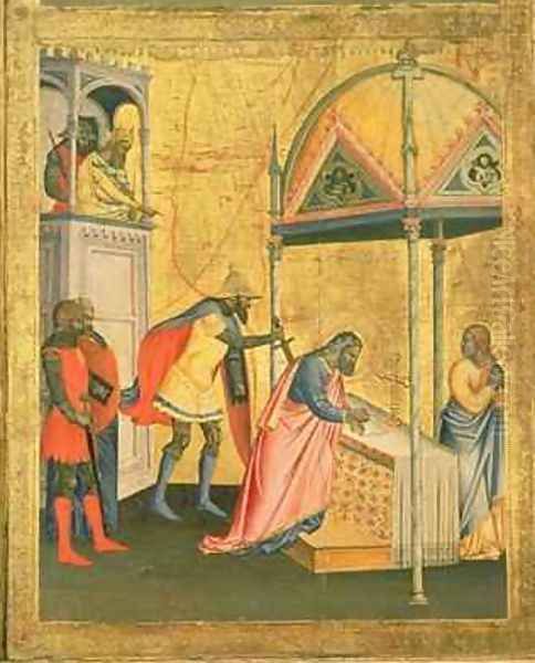 The Martyrdom of St Matthew from the Altarpiece of St Matthew and Scenes from his Life 1367-70 - view 1