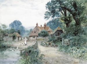 The Old Farm by Henry John Yeend King