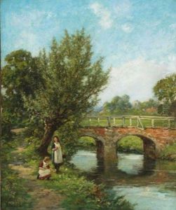 Picking Flowers Along The Way by Henry John Yeend King