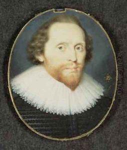 Man said to be William Herbert 3rd Earl of Pembroke 1625 by Peter Oliver