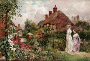 The Flower Garden by Henry John Yeend King