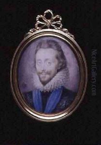Portrait miniature of Henry Wriothesley 3rd Earl of Southampton 1573-1624 1620